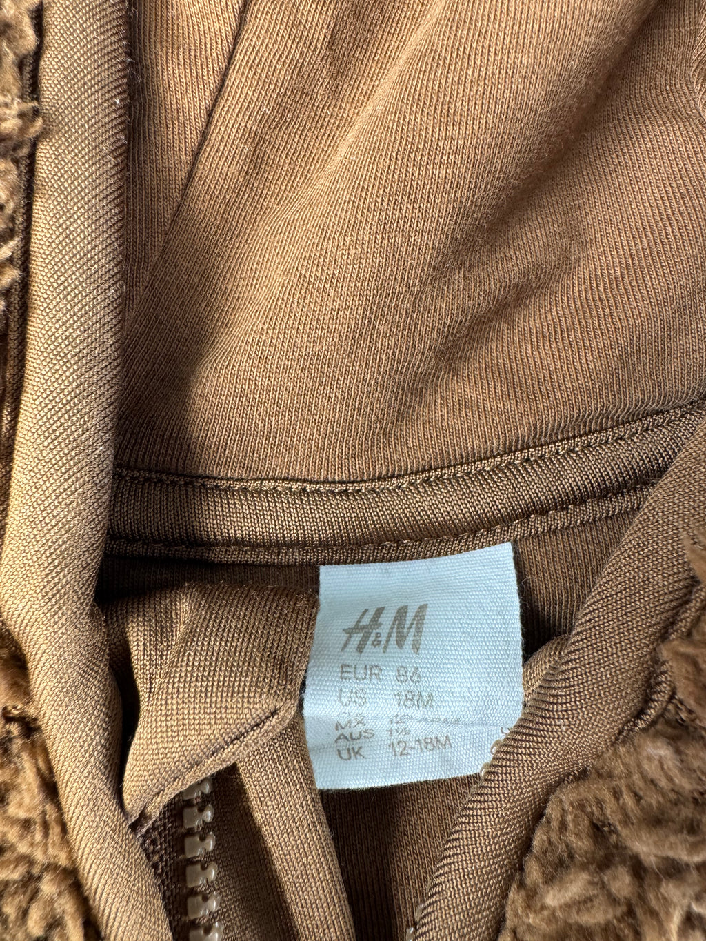 Teddyjacke von H&M, Gr. 86
