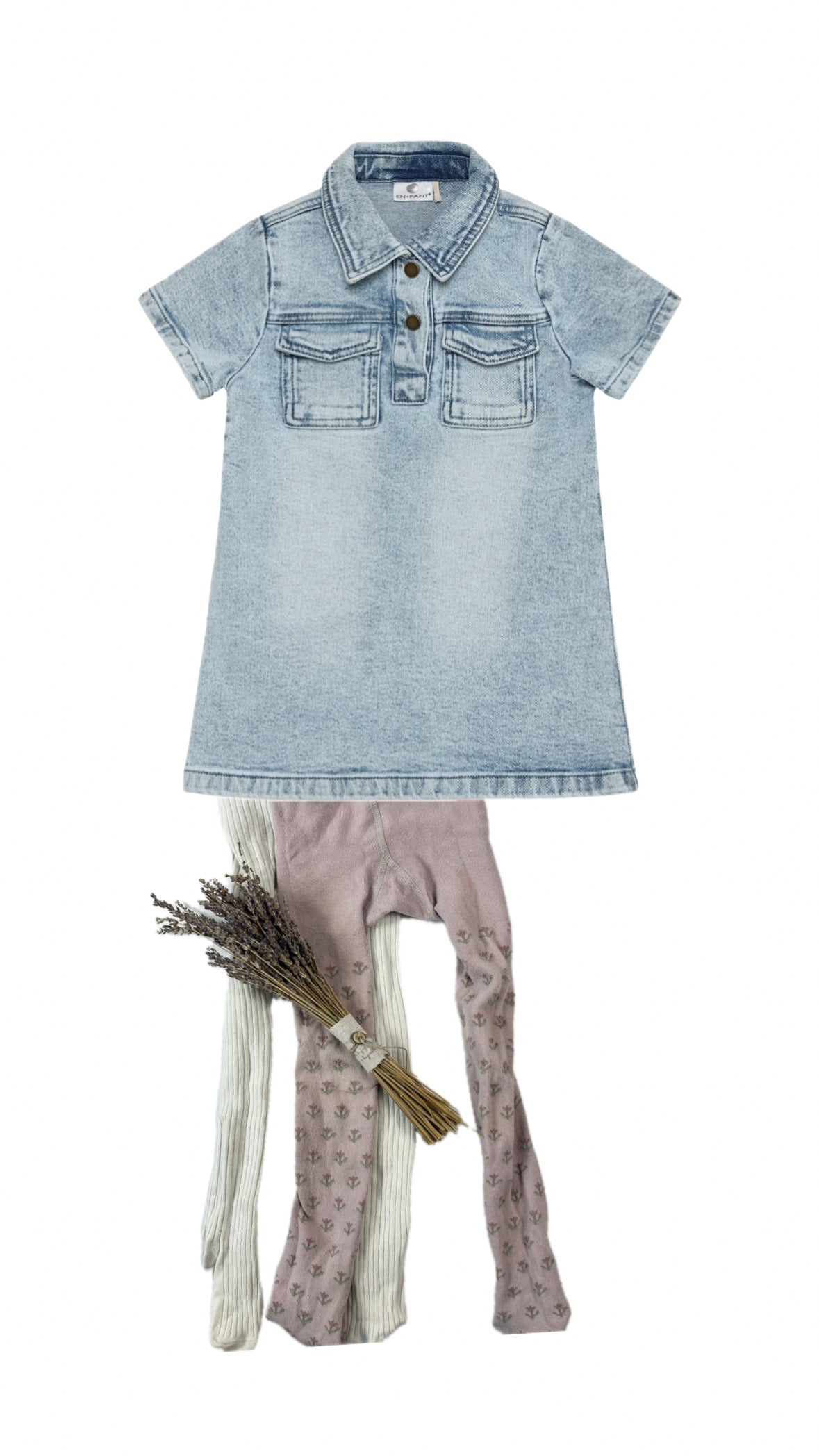 Blue Blossom - 3-teiliges Outfit-Bundle, Gr. 110/116