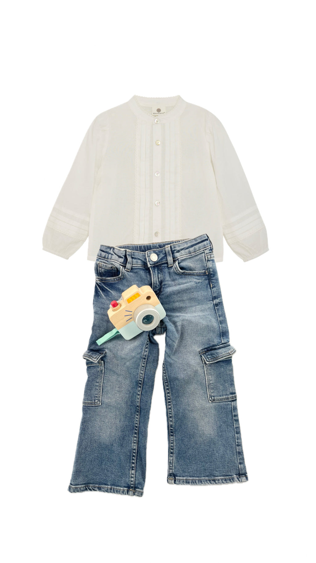 Little Classic Denim - 2-teiliges Outfit-Bundle, Gr. 98