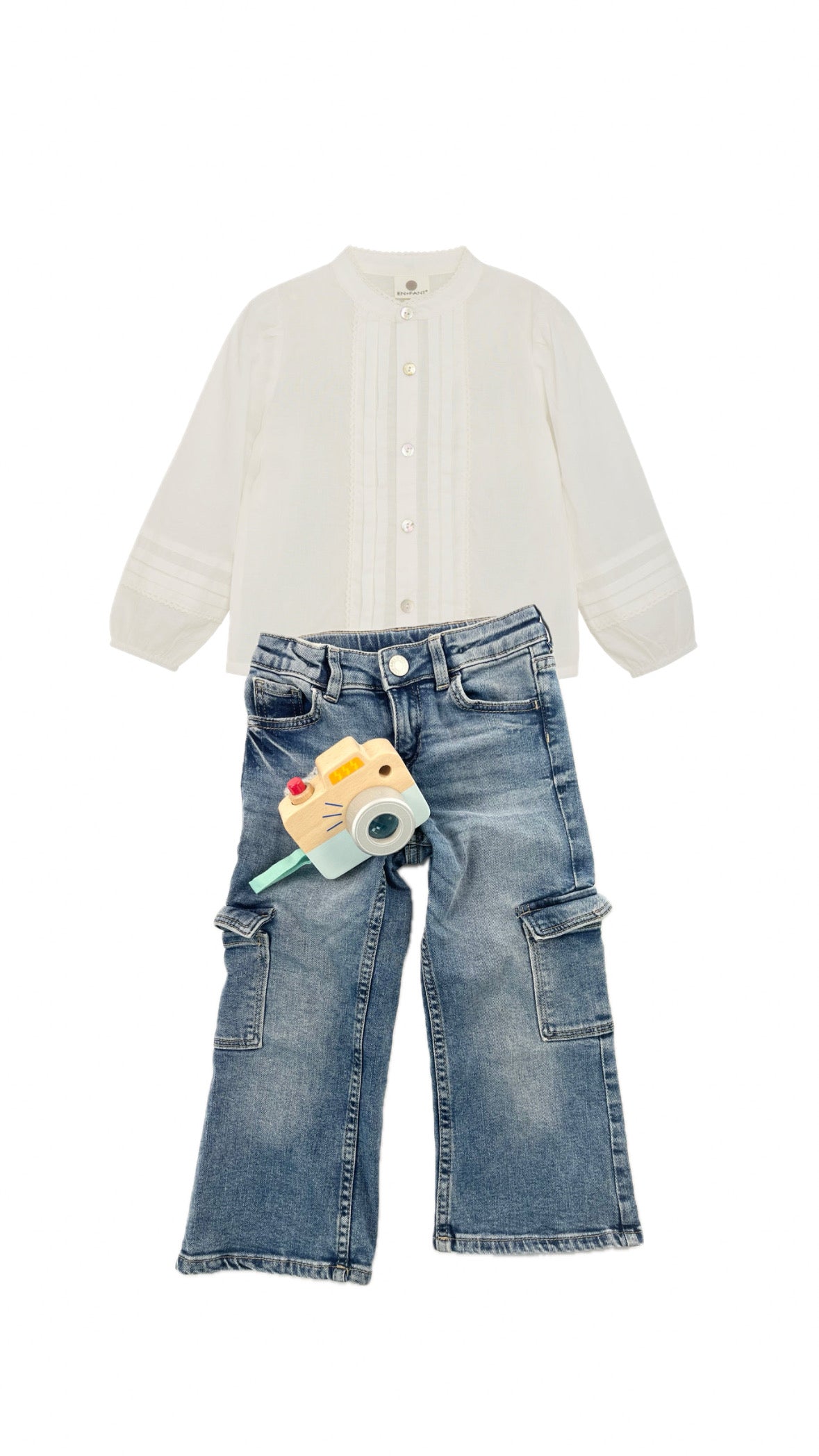 Little Classic Denim - 2-teiliges Outfit-Bundle, Gr. 98