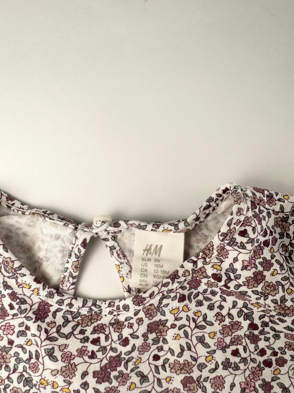 Langarmshirt von H&M, Gr. 86
