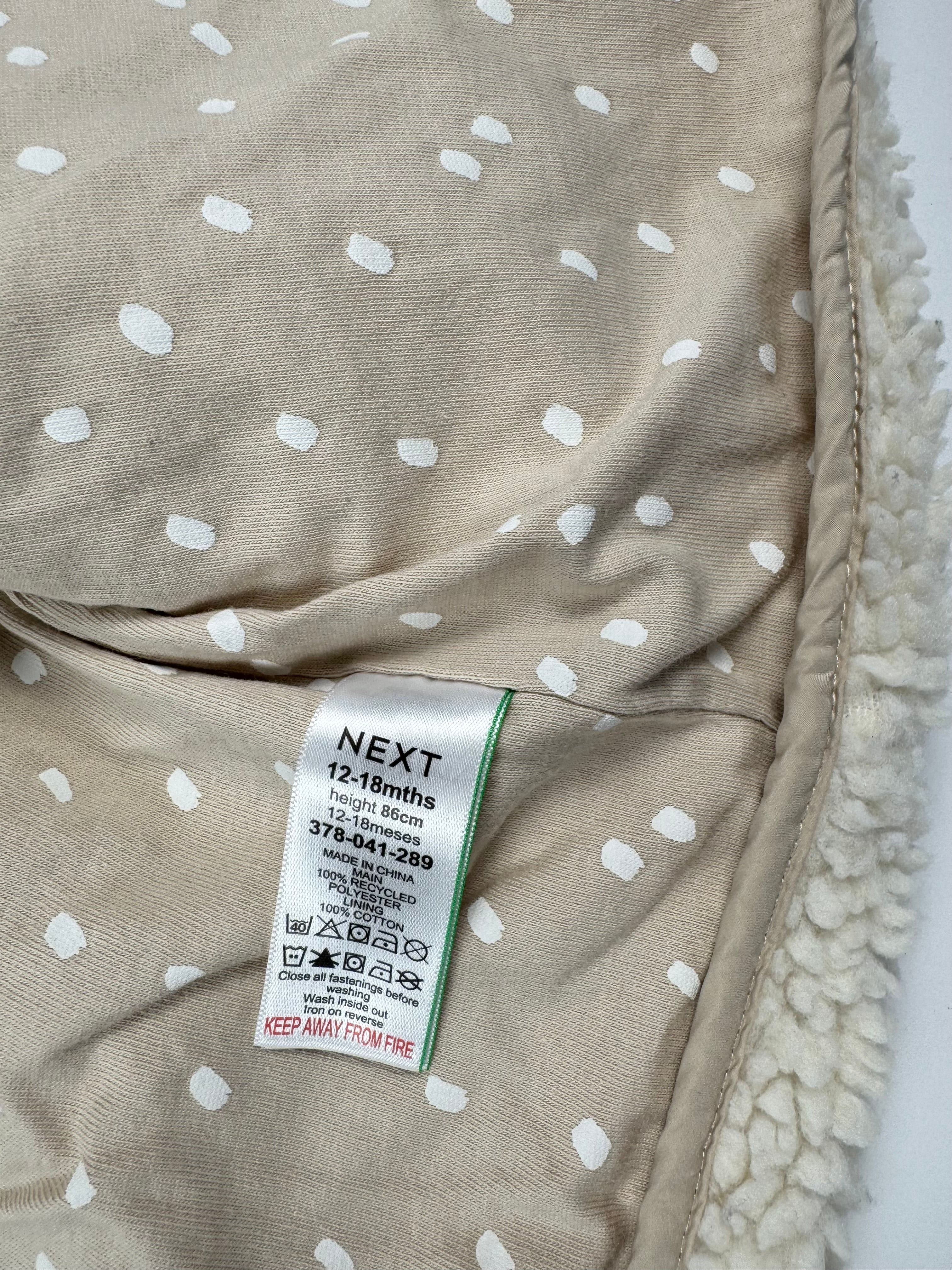 Teddyjacke von Next Gr. 86