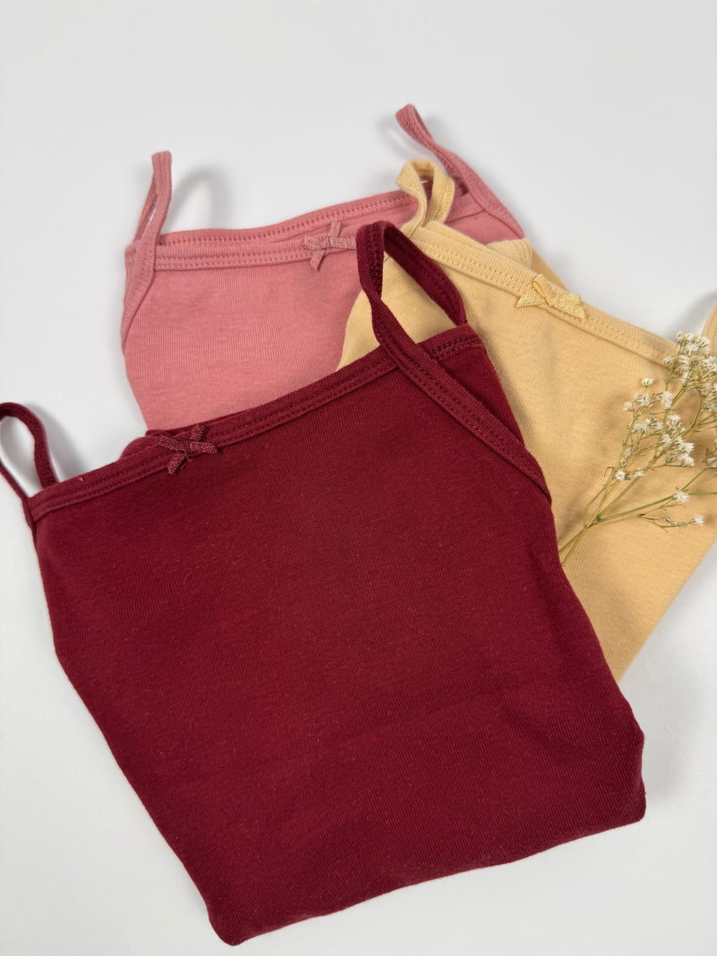 3 Spaghettiträger Bodys von H&M, Gr. 86