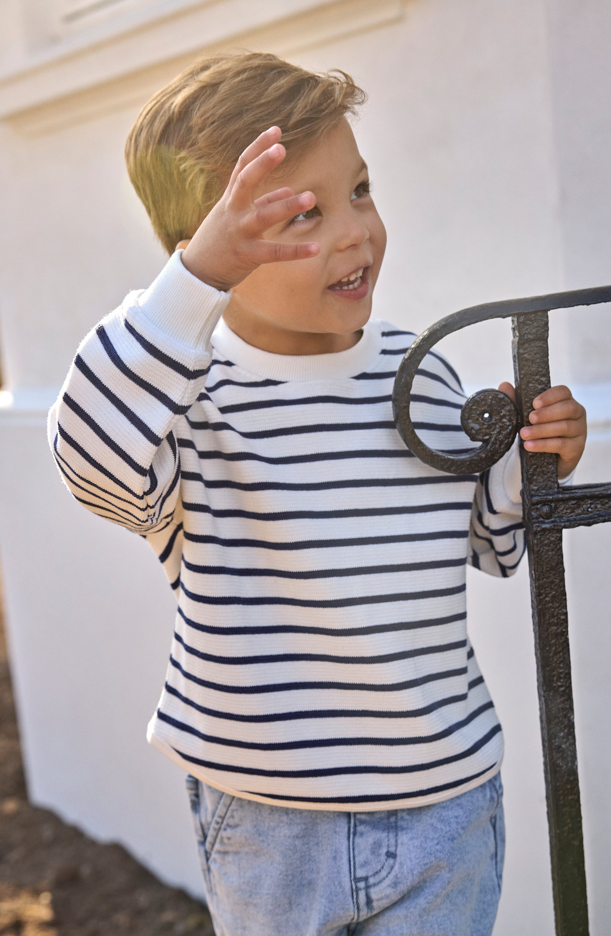 Gestreiftes Sweatshirt von EN FANT