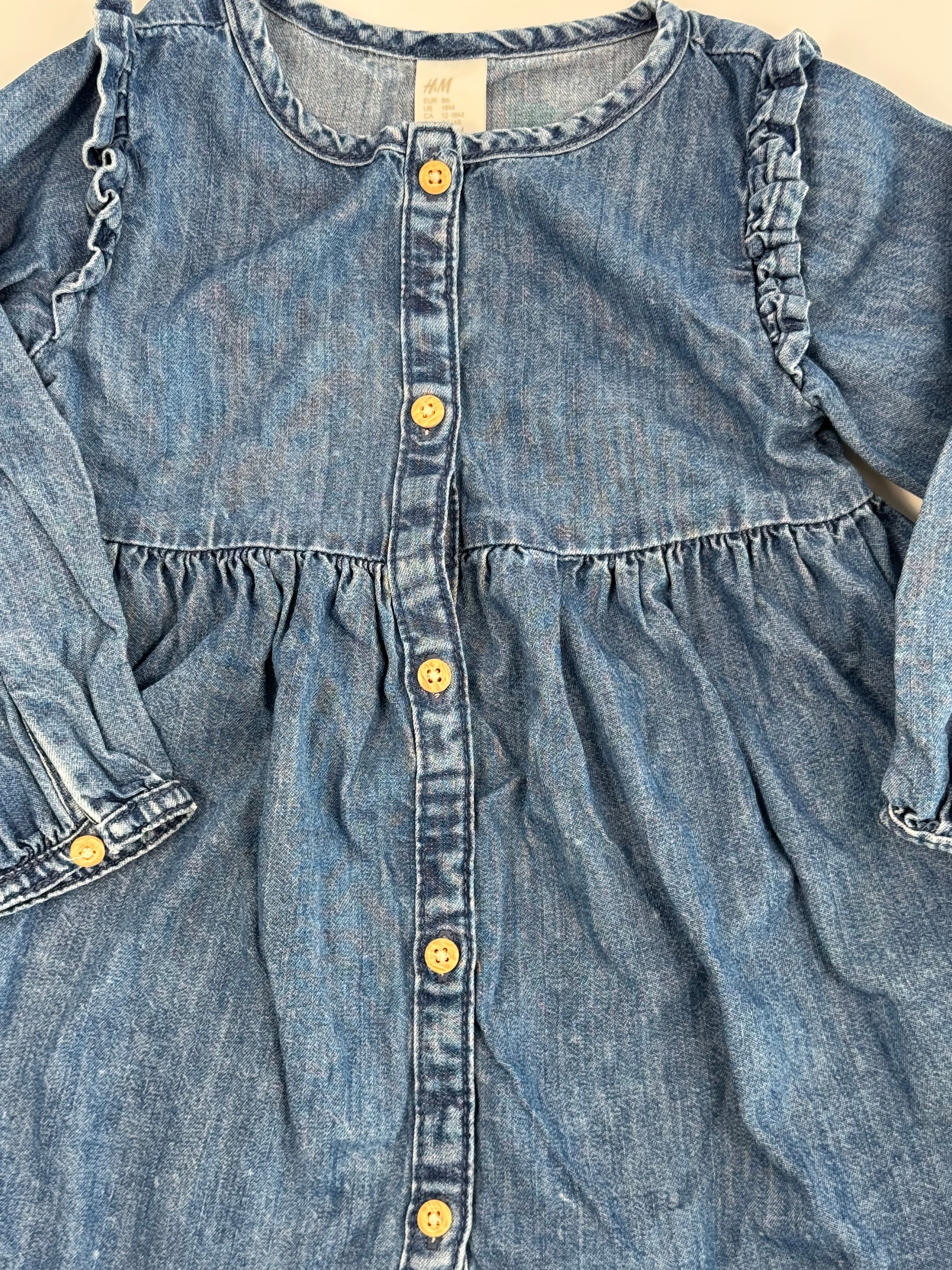 Jeanskleid von H&M, Gr. 86
