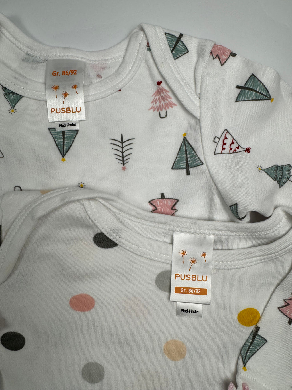 2 Bodys von Pusblu, Gr. 86/92