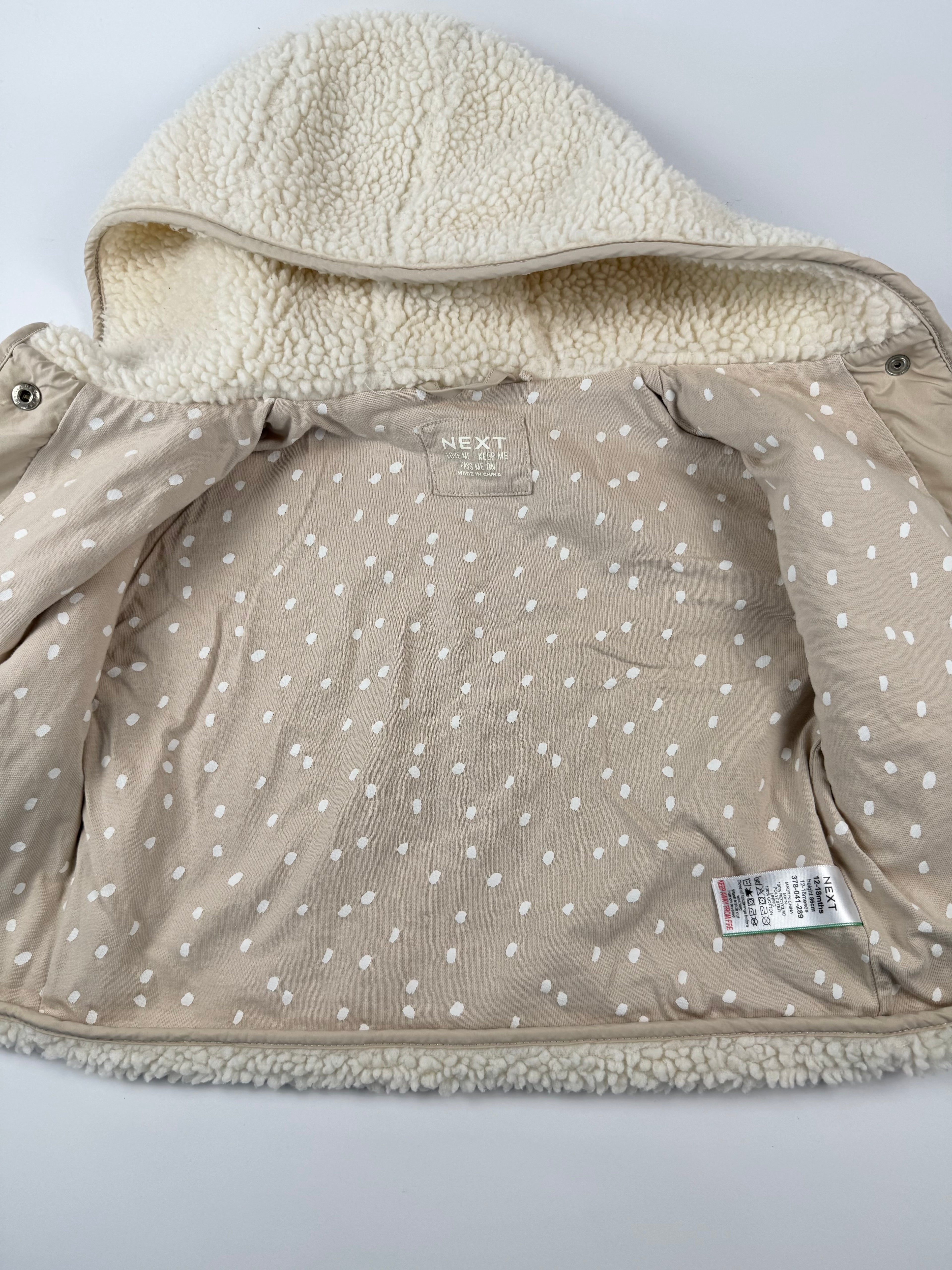 Teddyjacke von Next Gr. 86
