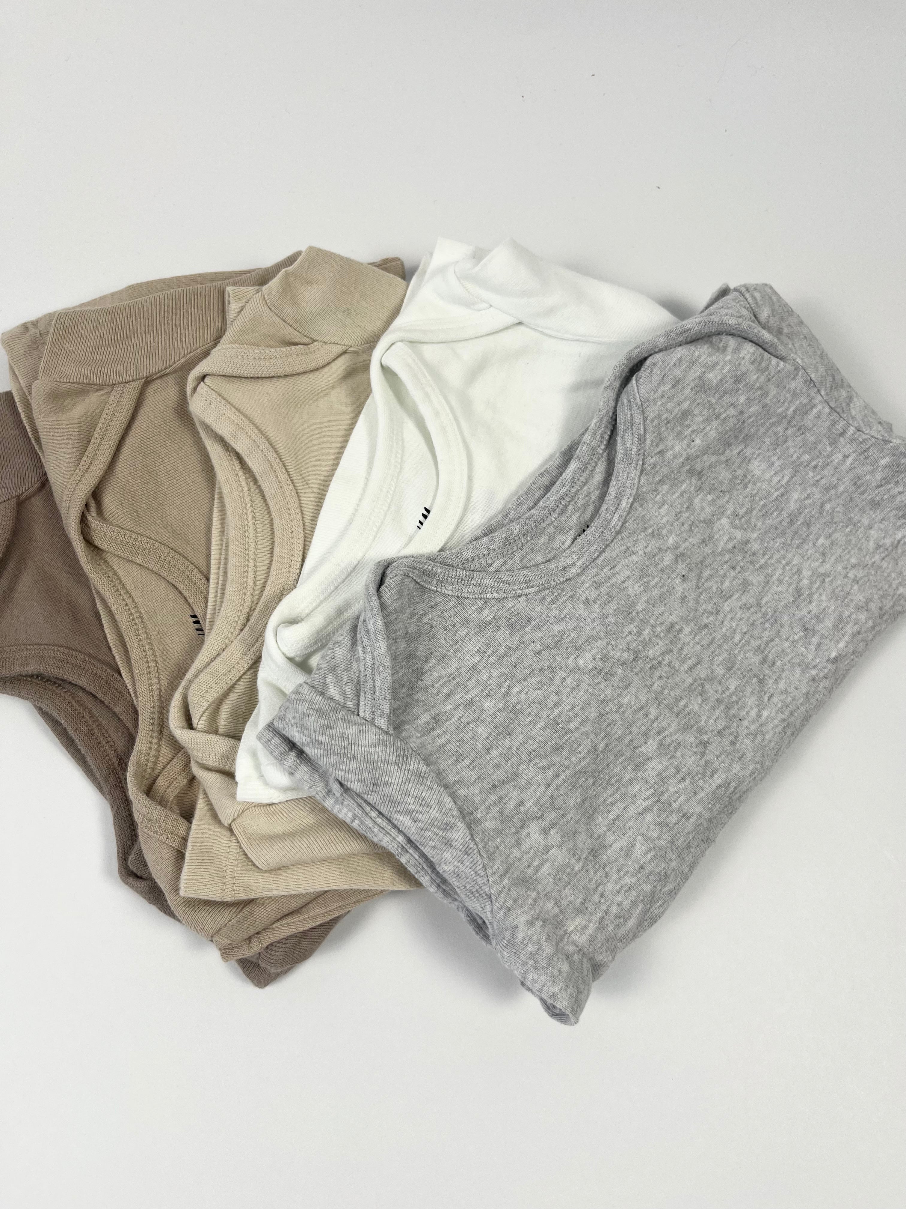 5 Langarmhirts von H&M, Gr. 68