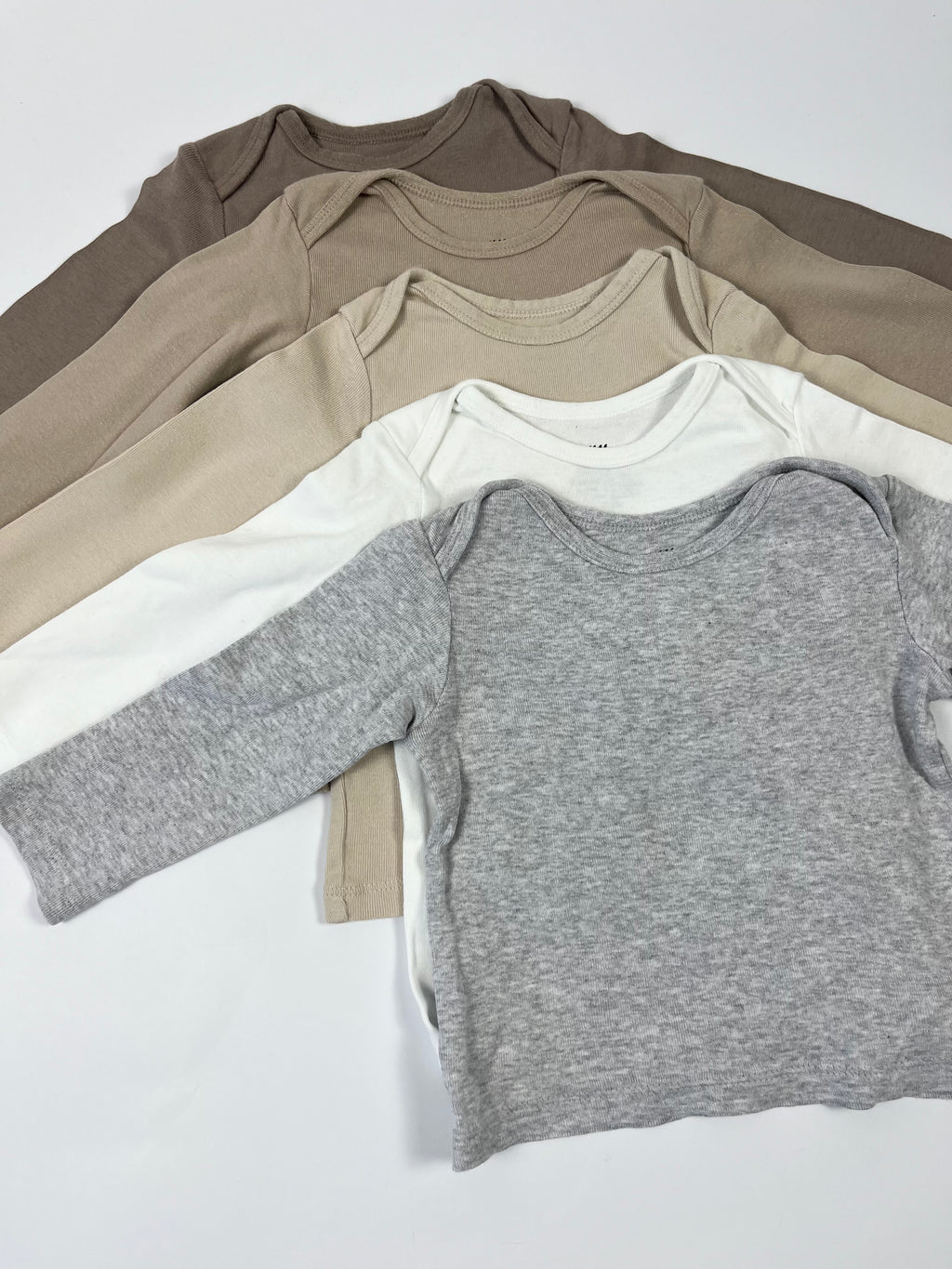 5 Langarmhirts von H&M, Gr. 68