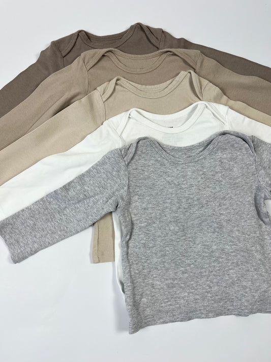 5 Langarmhirts von H&M Gr.68