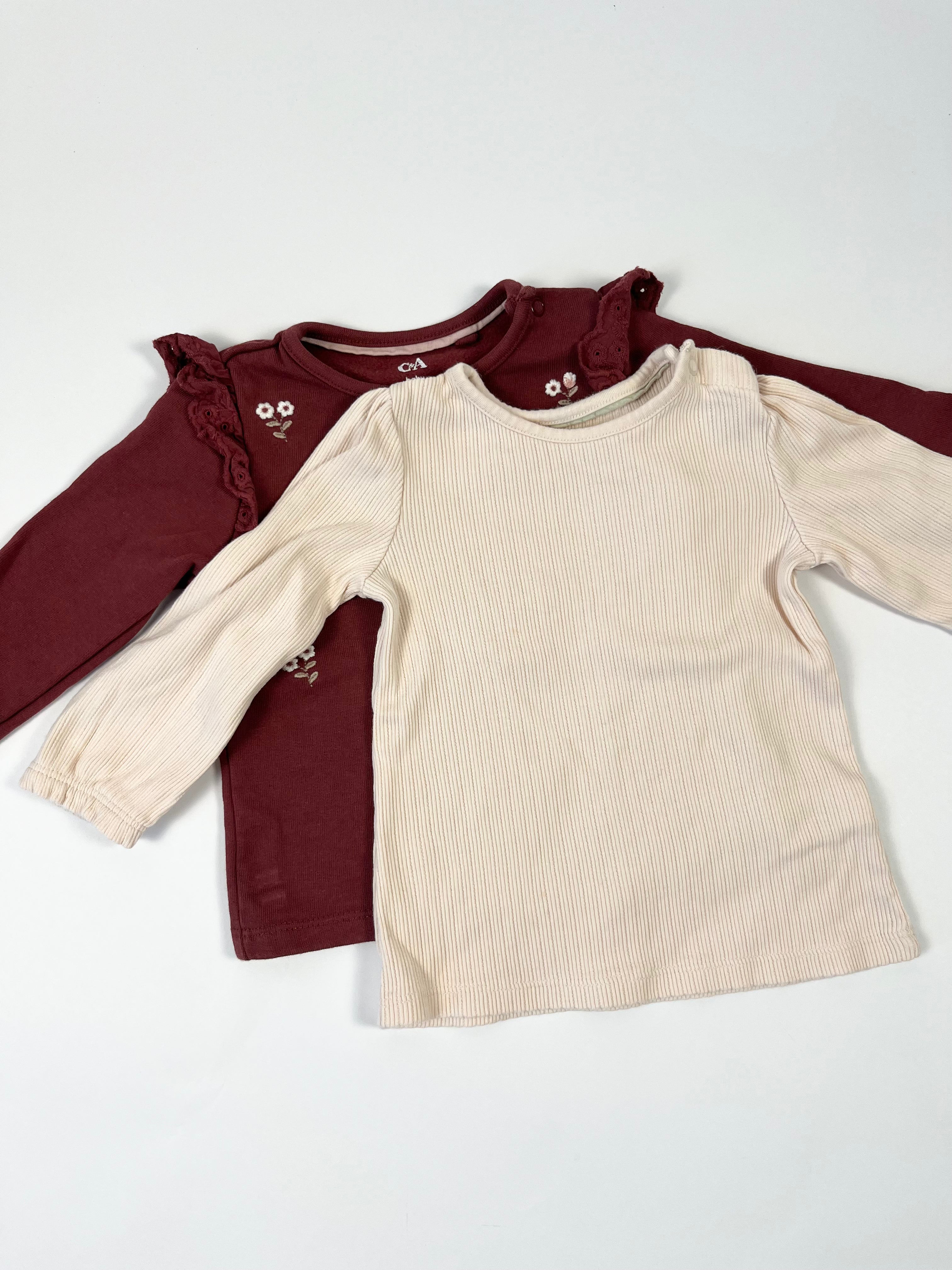 Langarmshirts C&A Gr.74