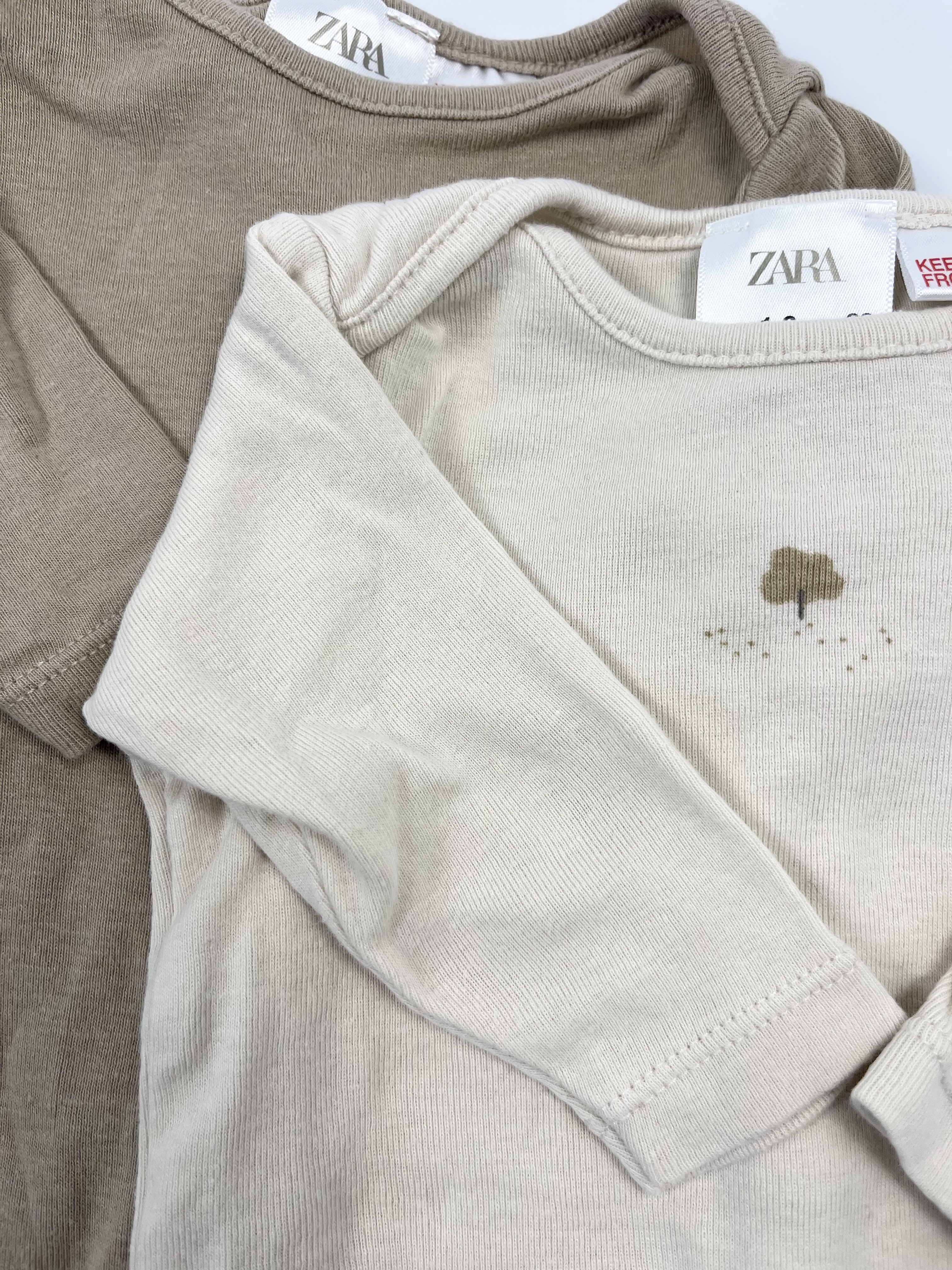 Bodys von Zara, Gr. 62