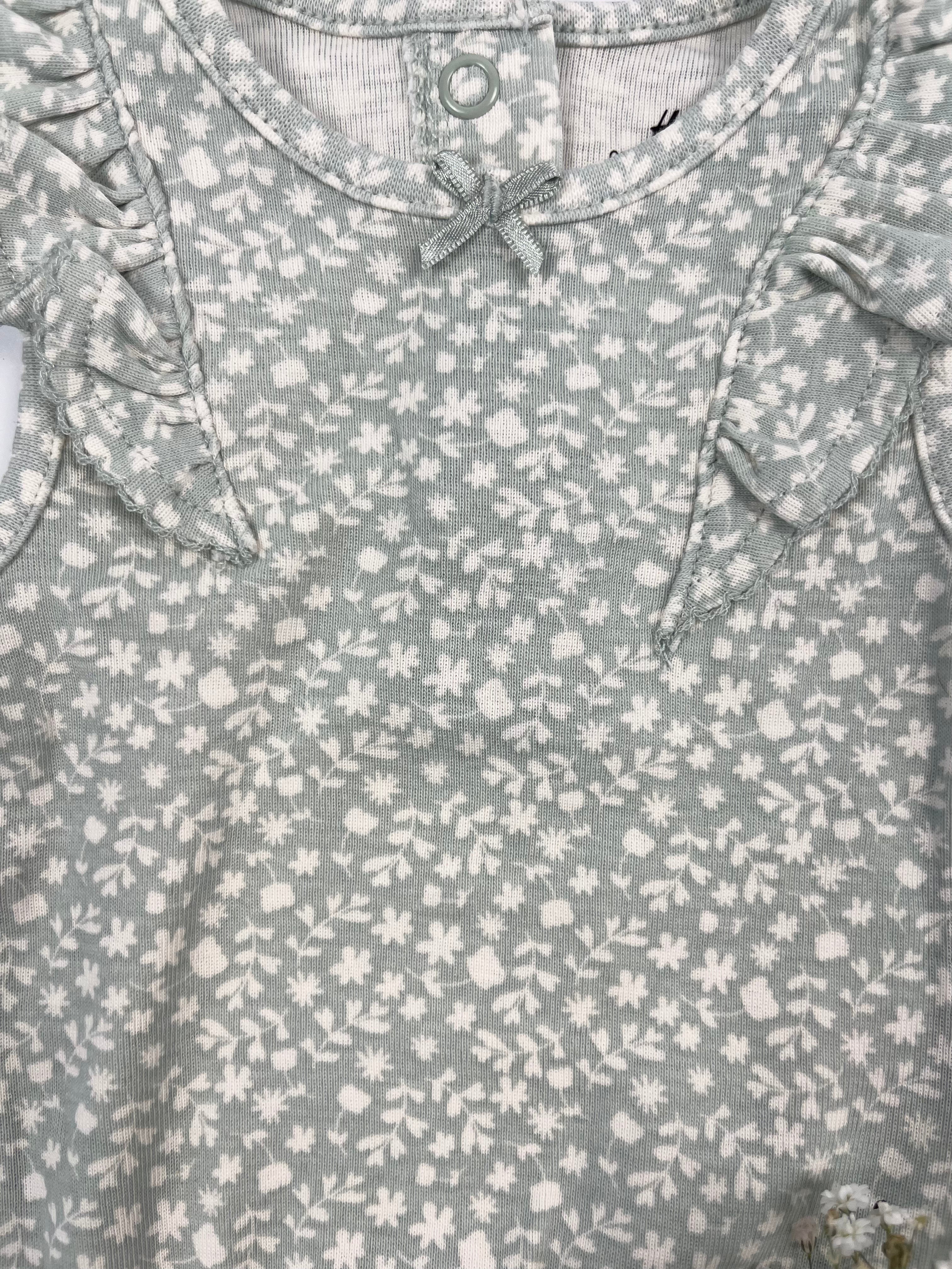 Kurzarm Body von H&M, Gr. 62