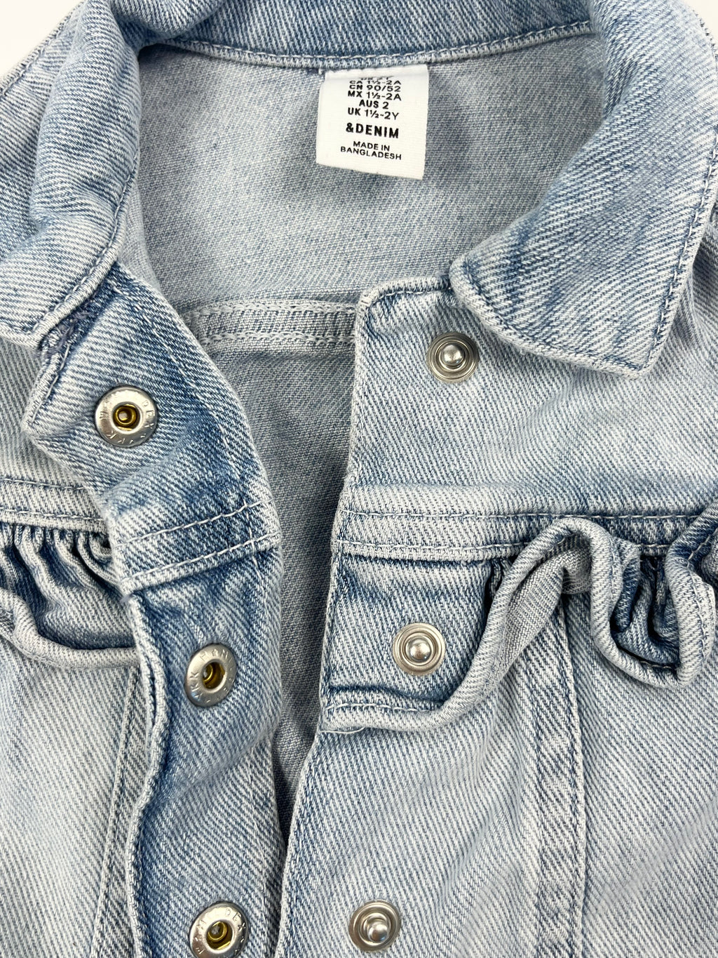 Jeansjacke von Zara, Gr. 92