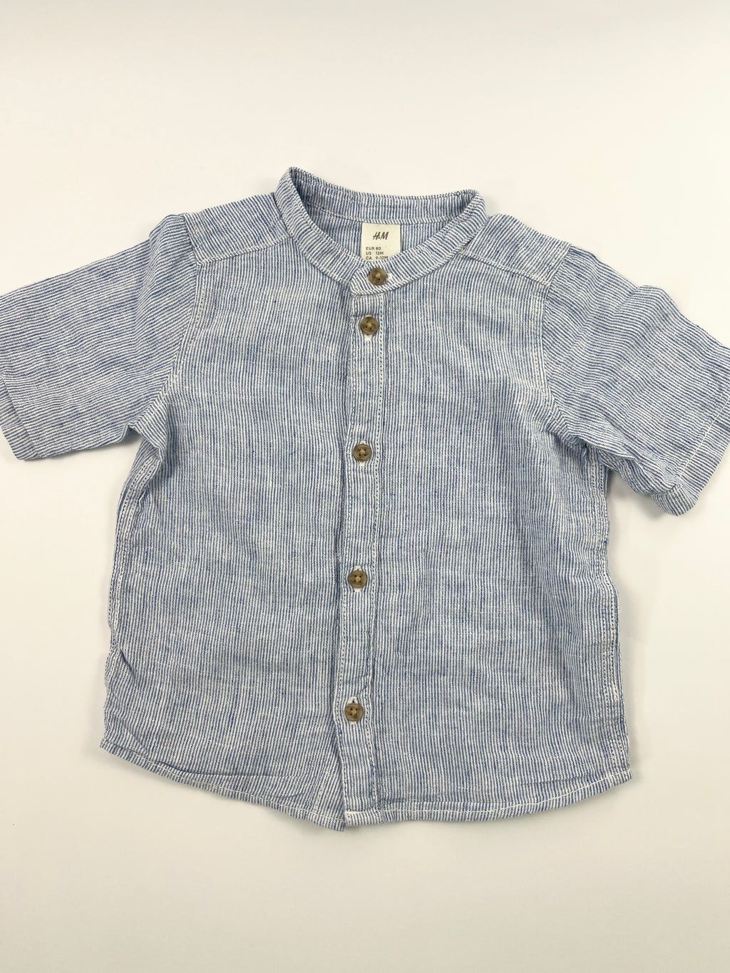 Kurzarm-Hemd von H&M, Gr. 80