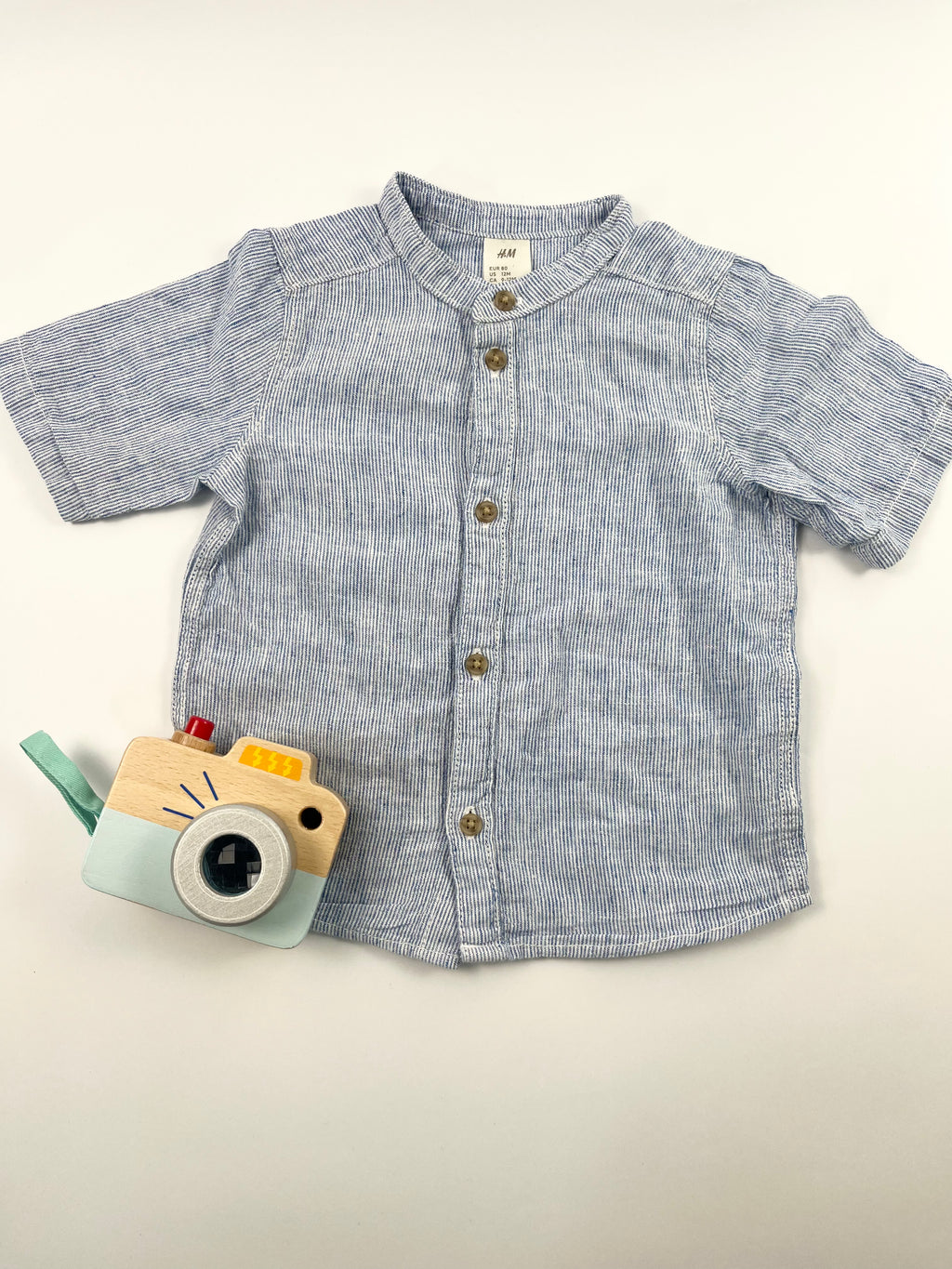 Kurzarm-Hemd von H&M, Gr. 80