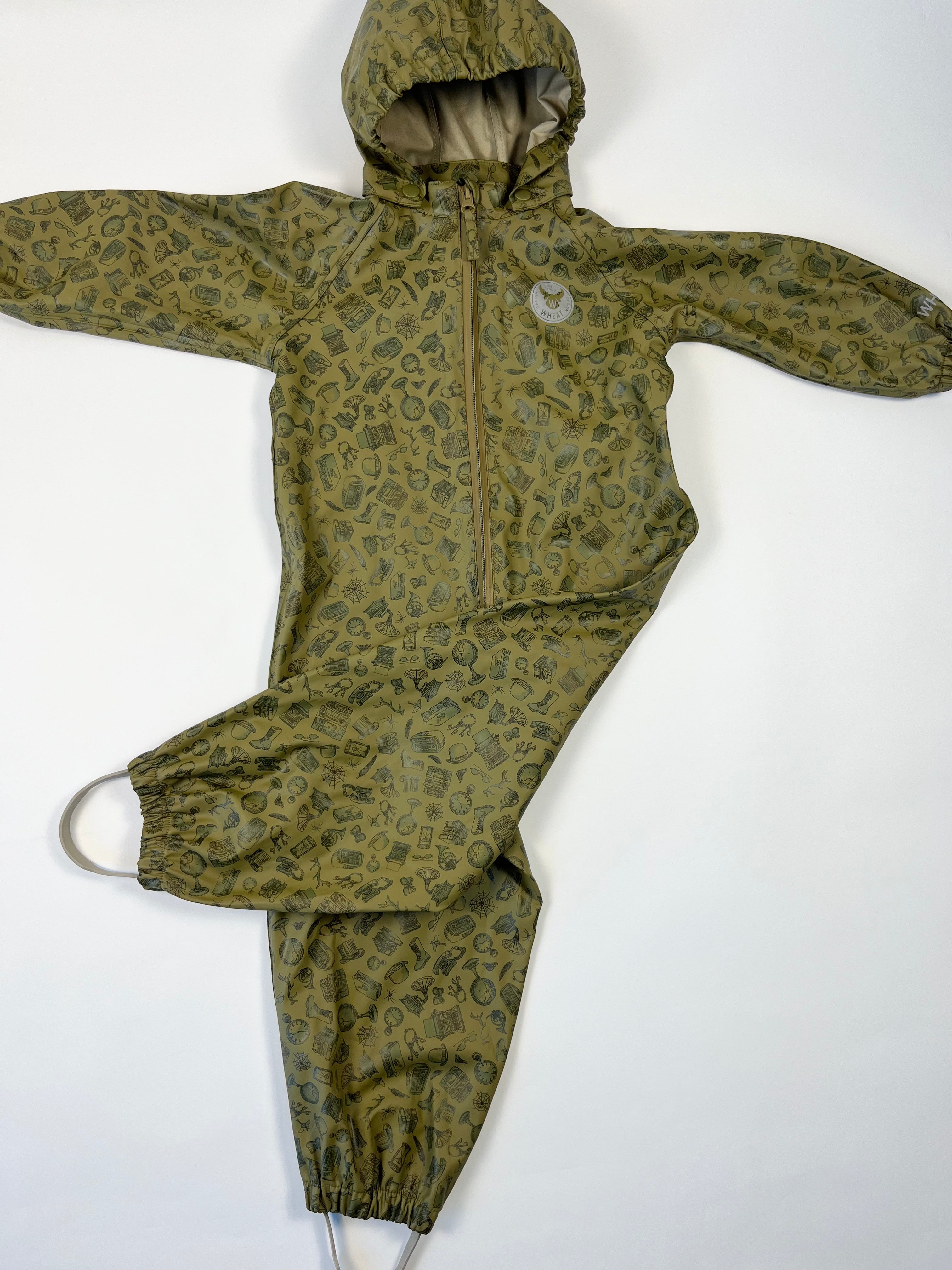 Regenanzug von Wheat, Gr. 92