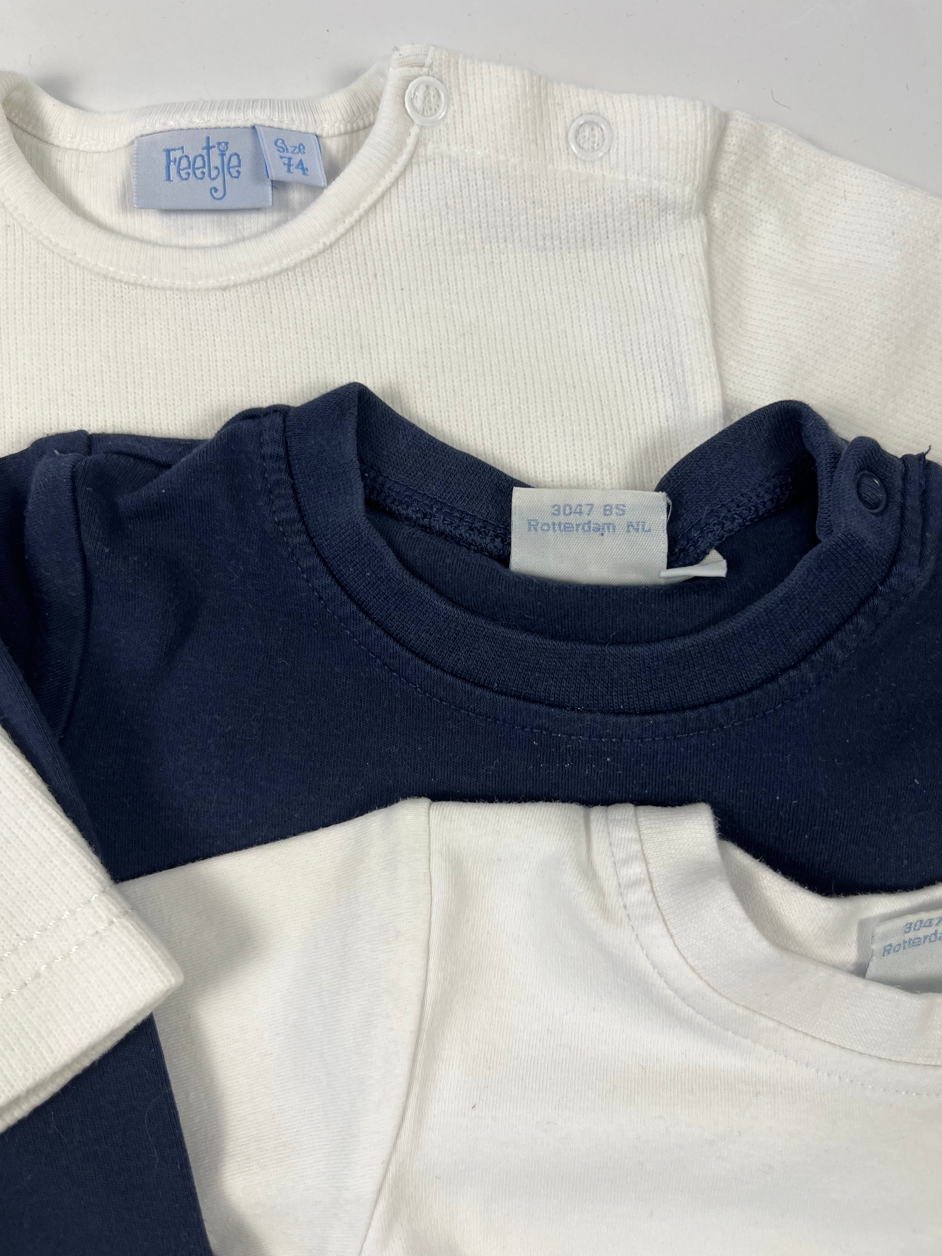 Set-Longshirts von Feetje, Gr. 74