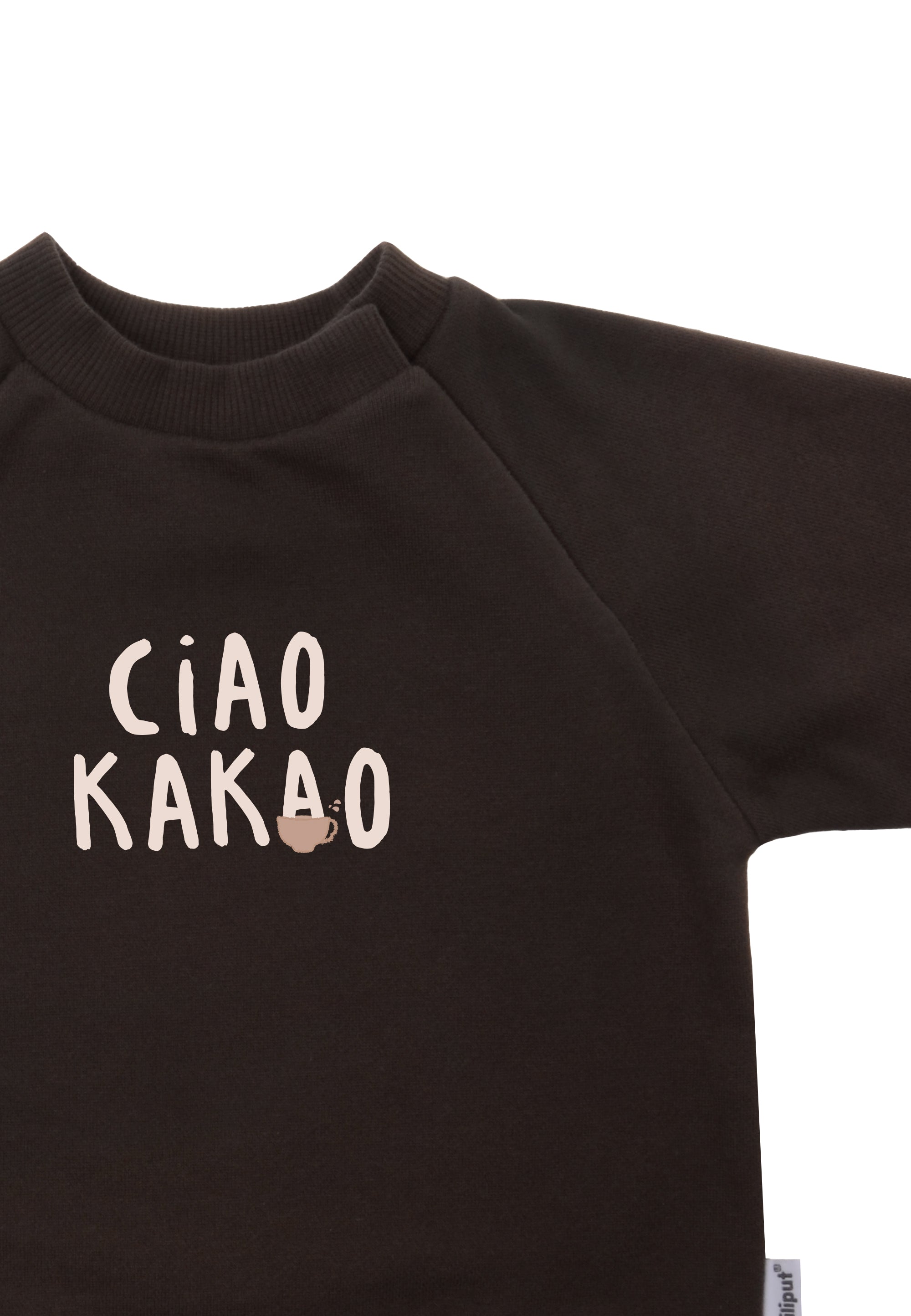 Liliput - Sweatshirt "Ciao Kakao" - Braun